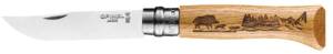 Нож Opinel No 08 Animalia диво прасе