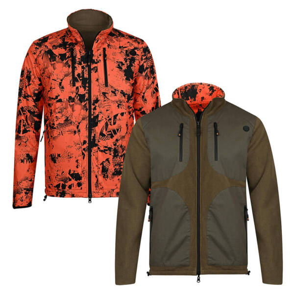CHAMELEON DAMARAN DOPPELSEITIGE FLEECEJACKE MIT WINDBLOCK-MEMBRAN