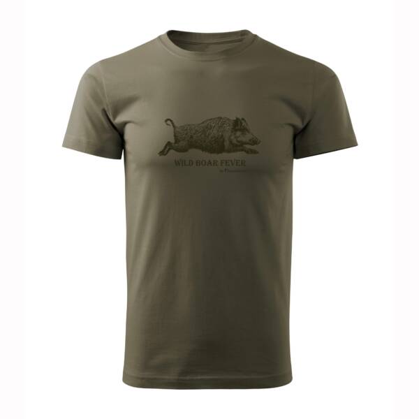 CHAMÄLEON-T-SHIRT MOSSY RUNNING BOAR